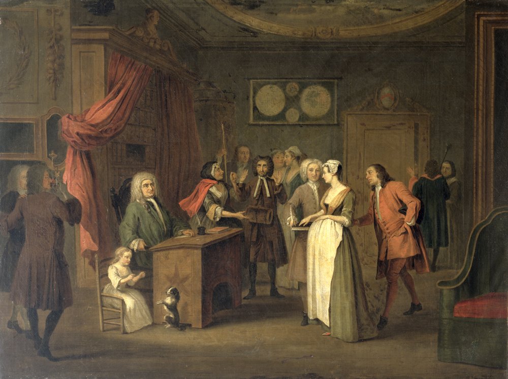 The Denunciation by John Collet: Premium art reproduction