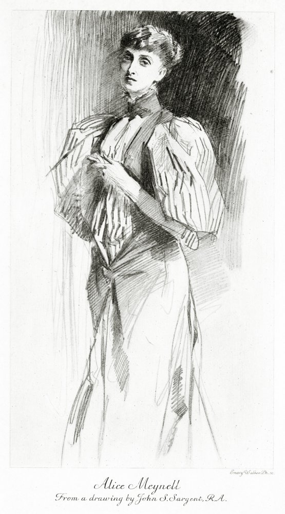 Alice Meynell by John Singer Sargent: Buy fine art prints
