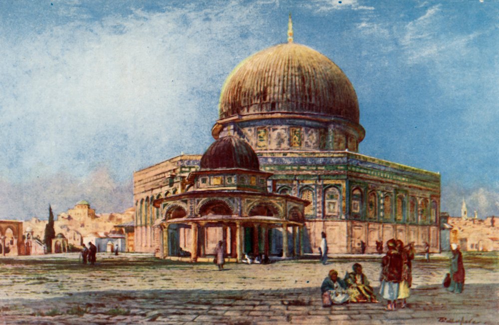 Dome of the Rock with Dome of the Chain, 1902 by John Fulleylove