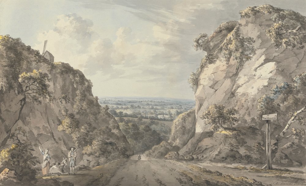 The Road to East Grinstead by John James Barralet