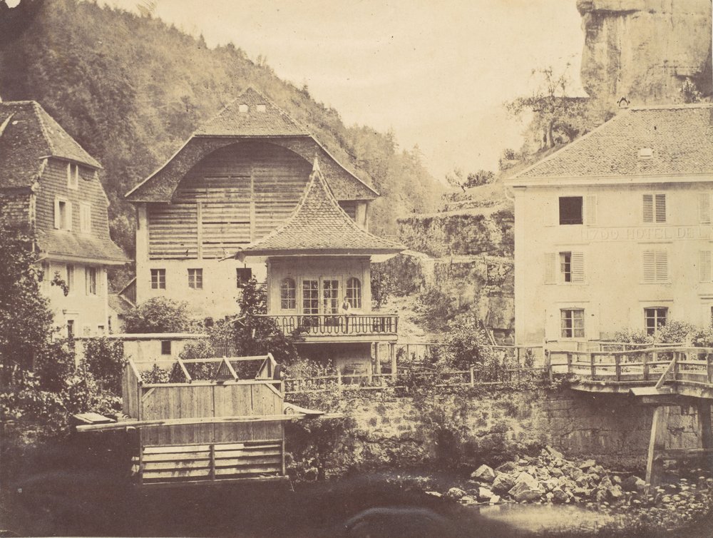 View in Switzerland, 1850s by John Joscelyn Coghill
