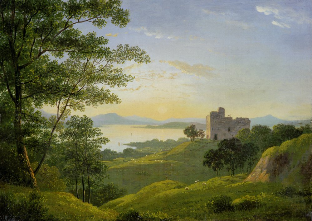 Sunset in the Western Highlands, c. 1820 by John Knox