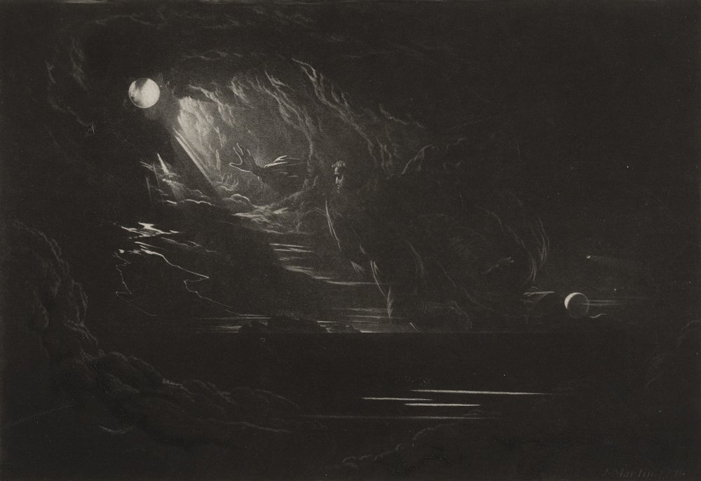 The Creation of Light, c. 1827 by John Martin