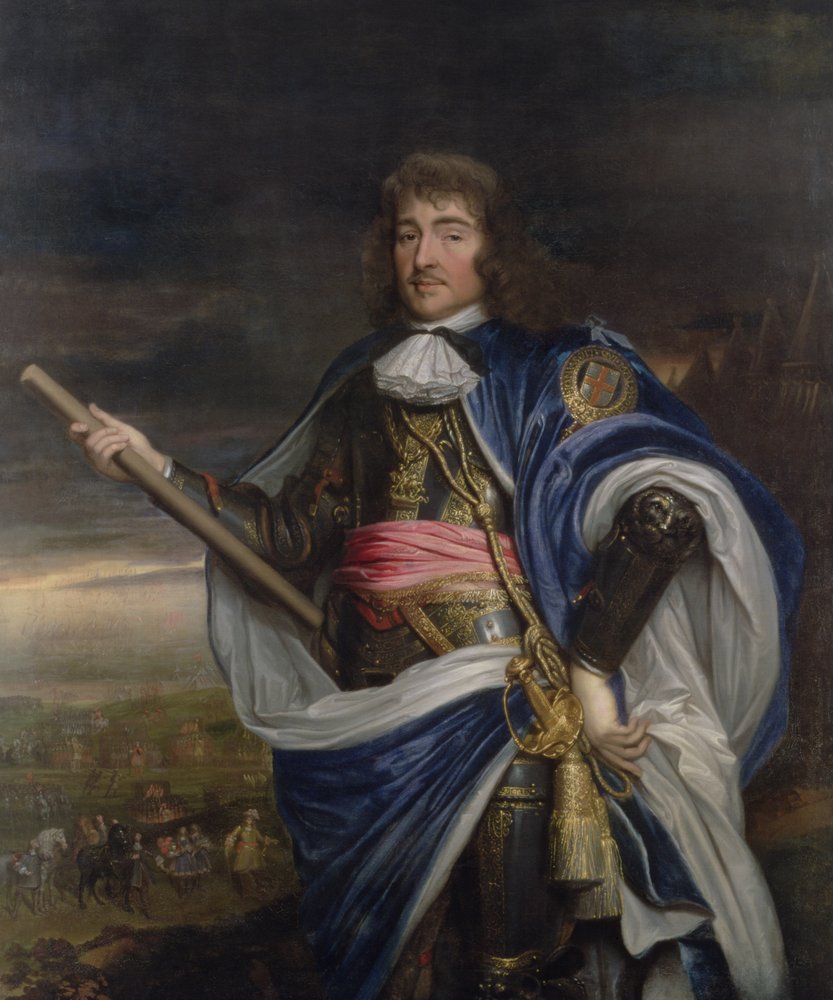 General George Monck, 1st Duke of Albemarle (1608-70), 1668 by John Michael Wright