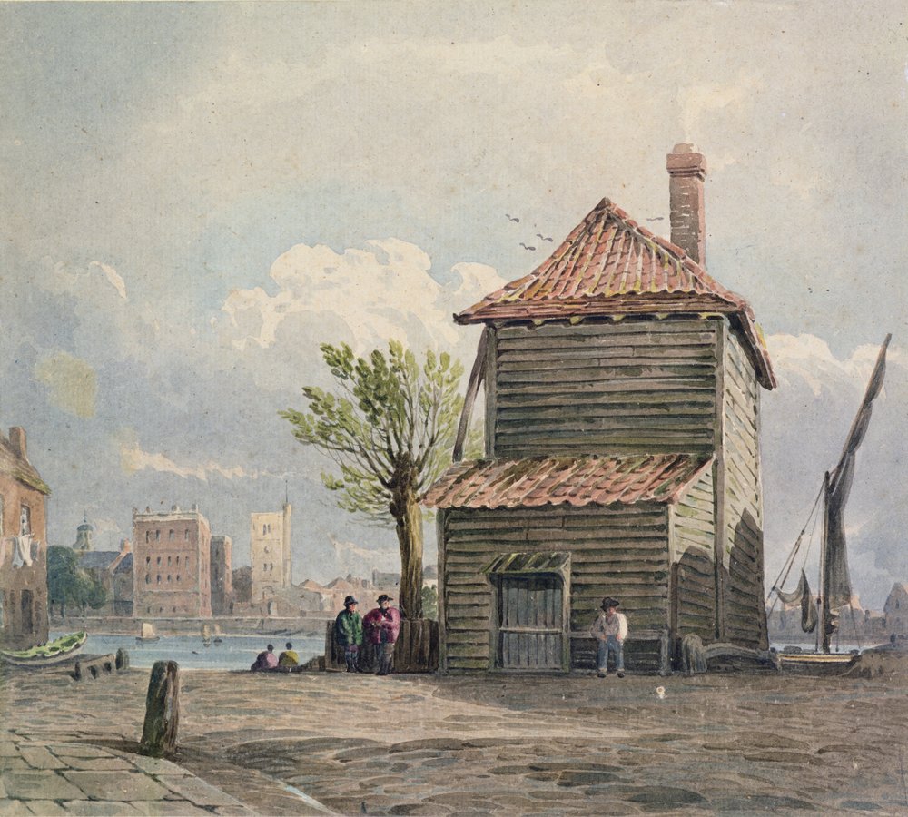 The Horse Ferry, Millbank by John Varley