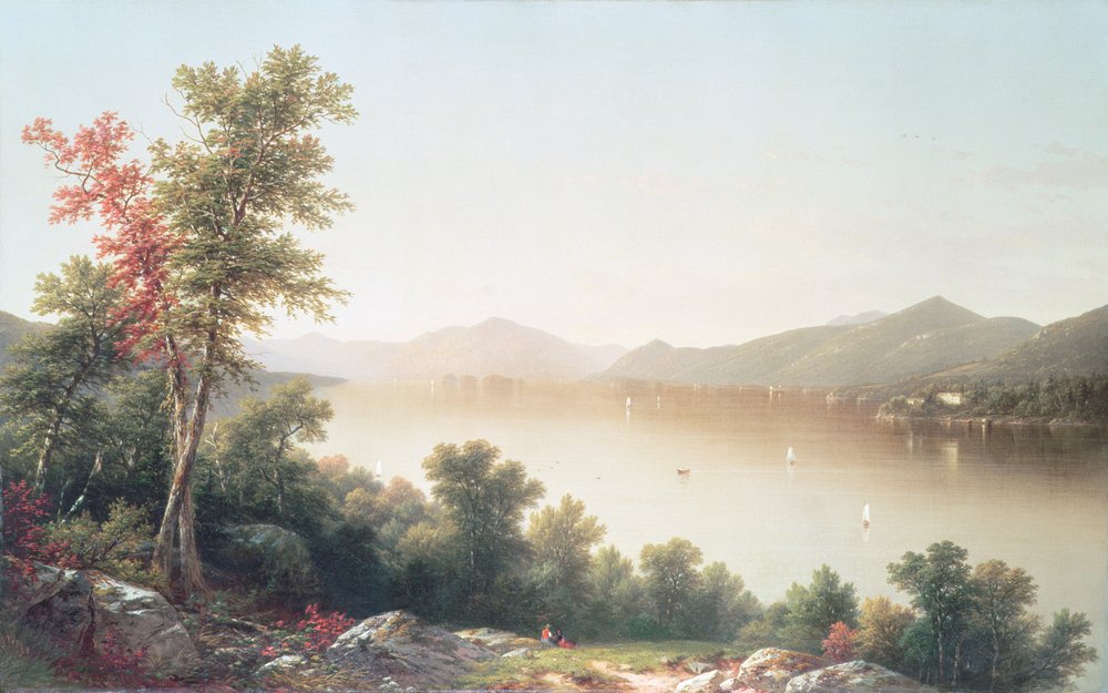 Lake George, 1857 by John William Casilear