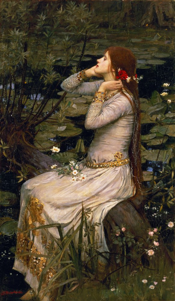 洋書 WATERHOUSE John William Waterhouse File:John William Waterhouse - Undine.JPG - Wikipedia