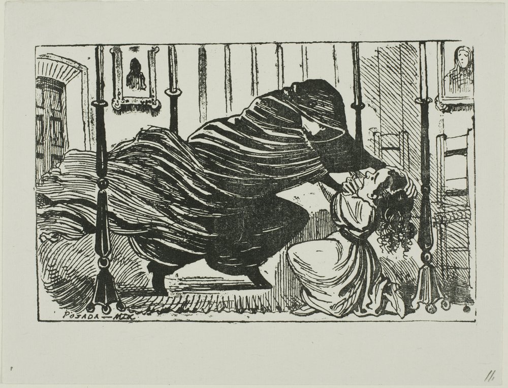 Illustration for a Story by José Guadalupe Posada