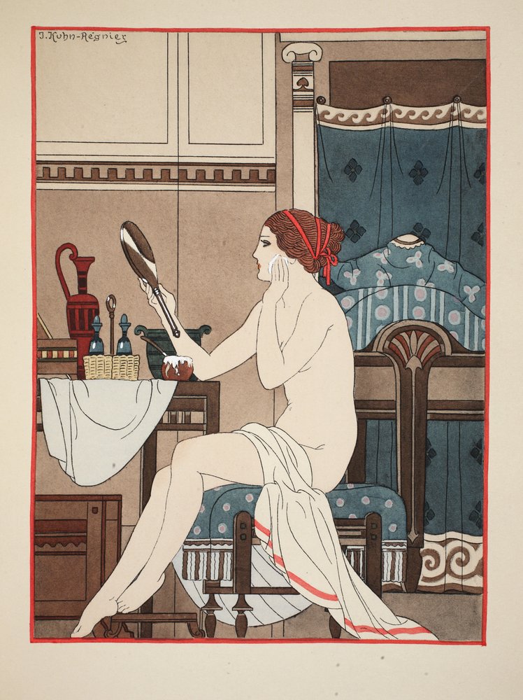 Wet with cerate made with rose oil, illustration from 'The Works of ...