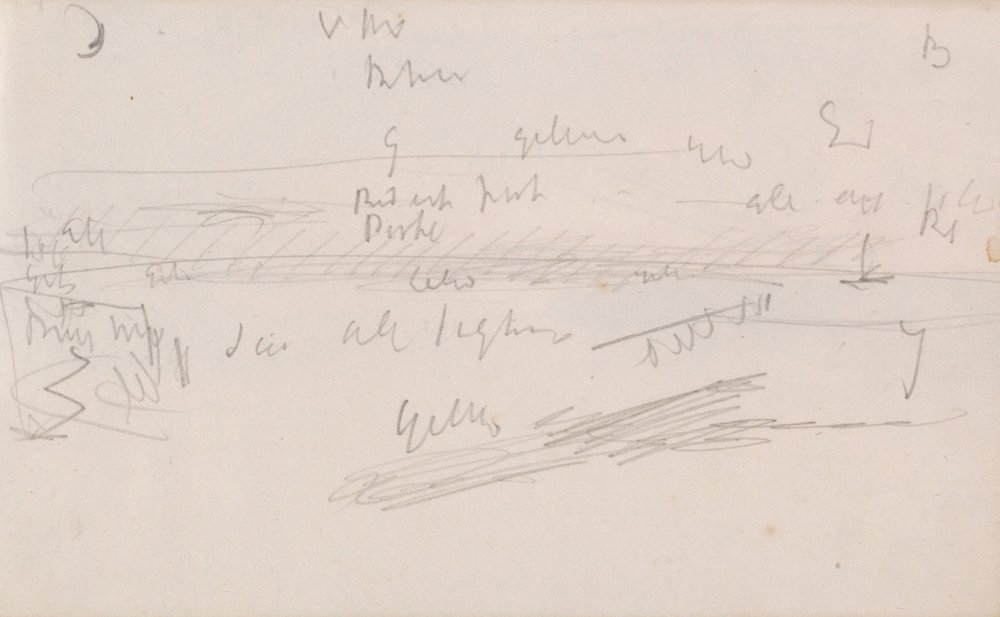 The Channel Sketchbook by Joseph Mallord William Turner