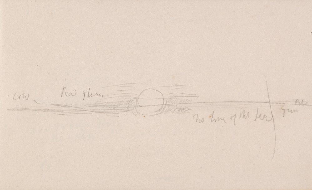 The Channel Sketchbook by Joseph Mallord William Turner