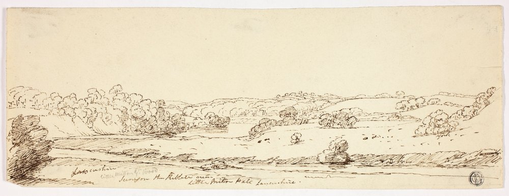 Scenes on the Kibble near Little Milton Hall, Lancashire