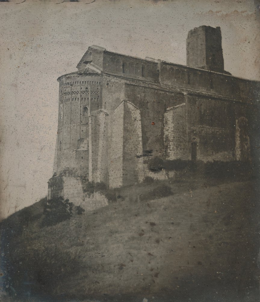 Toscanella Church of S. Pietro, apse by Joseph Philibert Girault De Prangey
