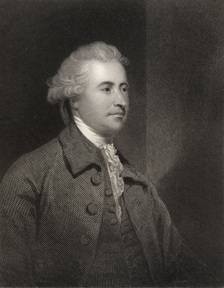 Edmund Burke, engraved by H. Robinson, from 'National Portrait Gallery ...