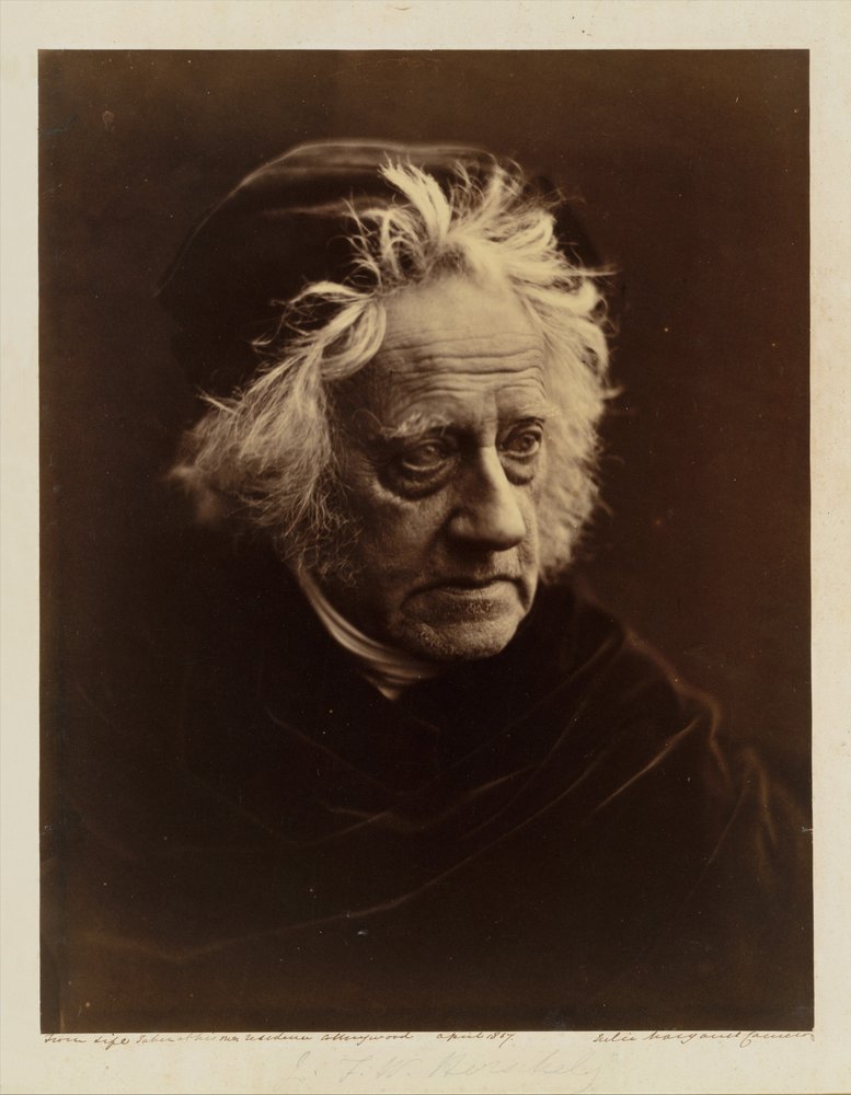 Sir John Herschel by Julia Margaret Cameron