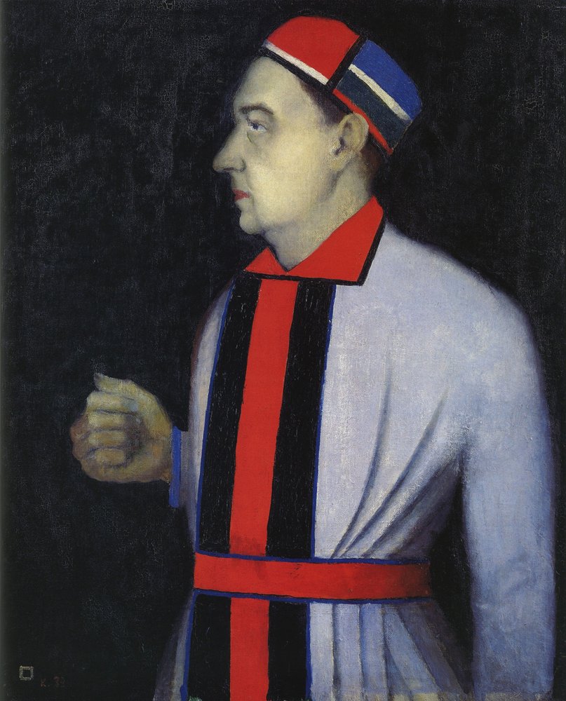 Portrait of Nikolai Punin, 1933