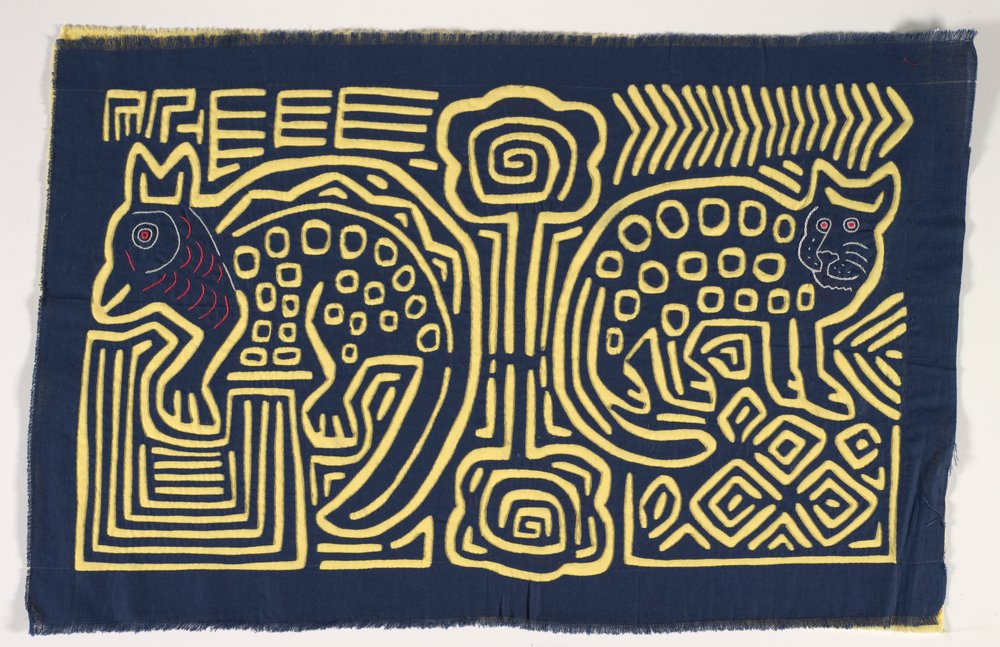 Shirt Panel (mola), c.1950 by Kuna Indian Culture