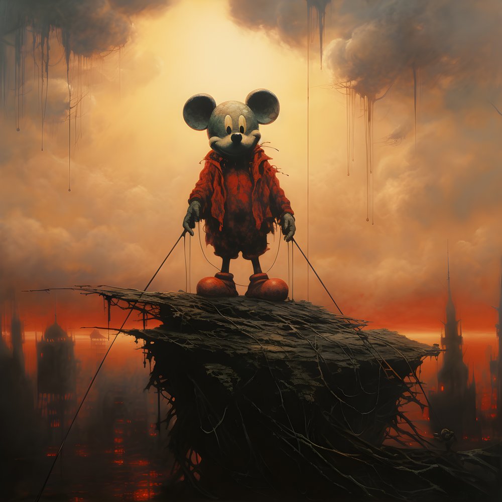 siberian mouse1 Mickey Mouse 1 by Kurt Heppke: Buy fine art print