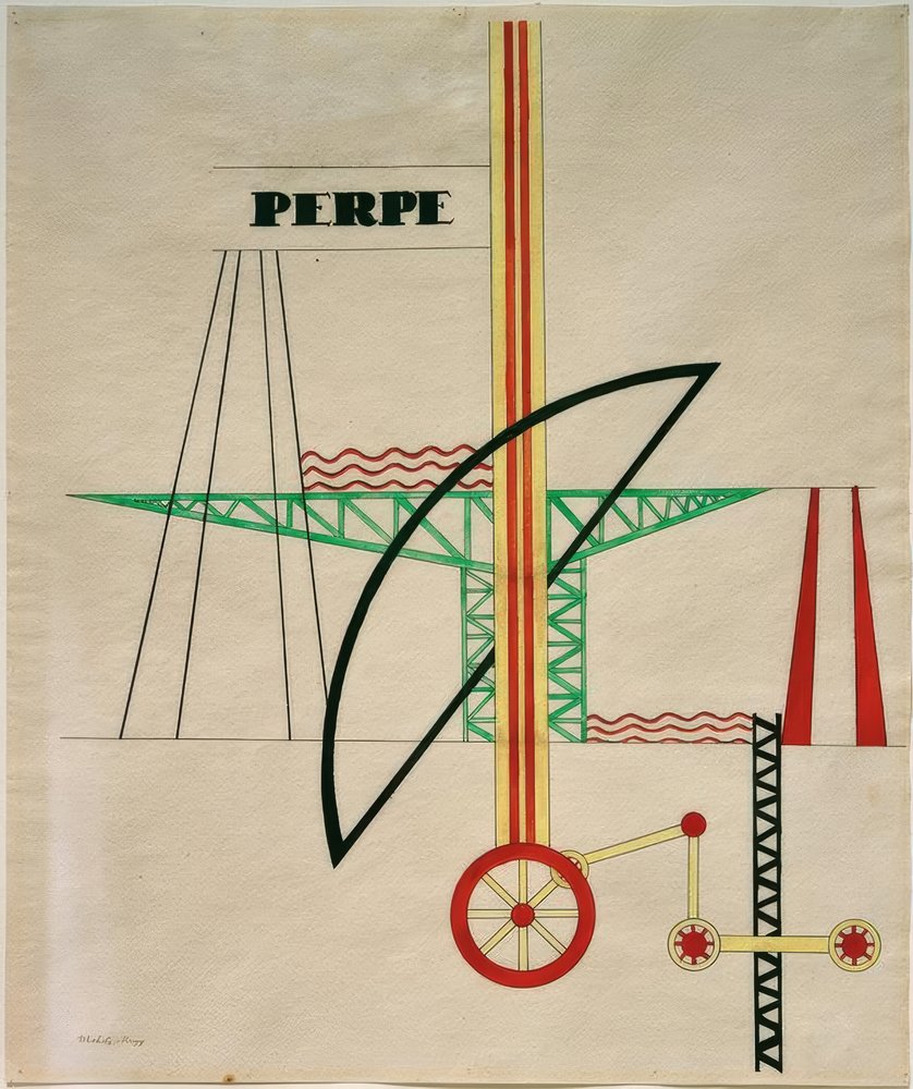 Perpe by Laszlo Moholy Nagy: High-quality fine art print