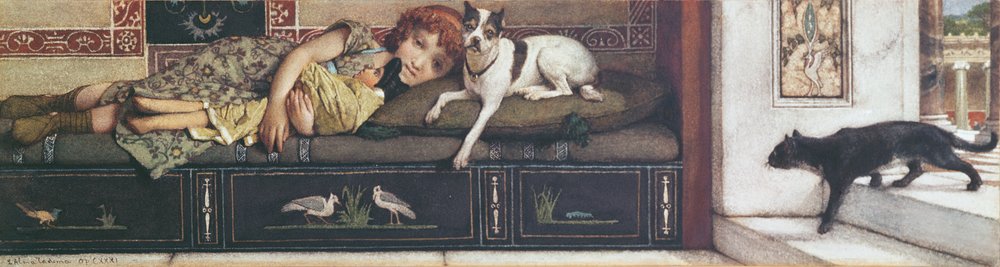 Good Friends by Lawrence Alma-Tadema