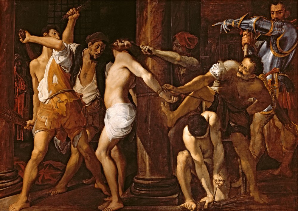The Flagellation of Christ, 1586-87 by Lodovico Carracci