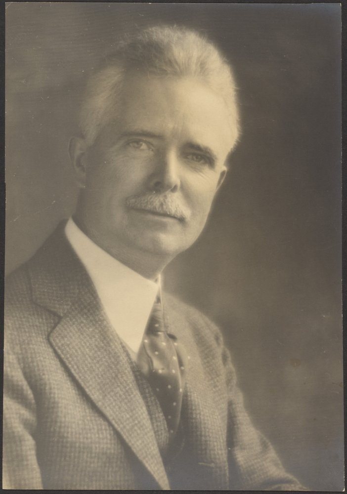 Portrait of a Man with Spotted Tie by Louis Fleckenstein