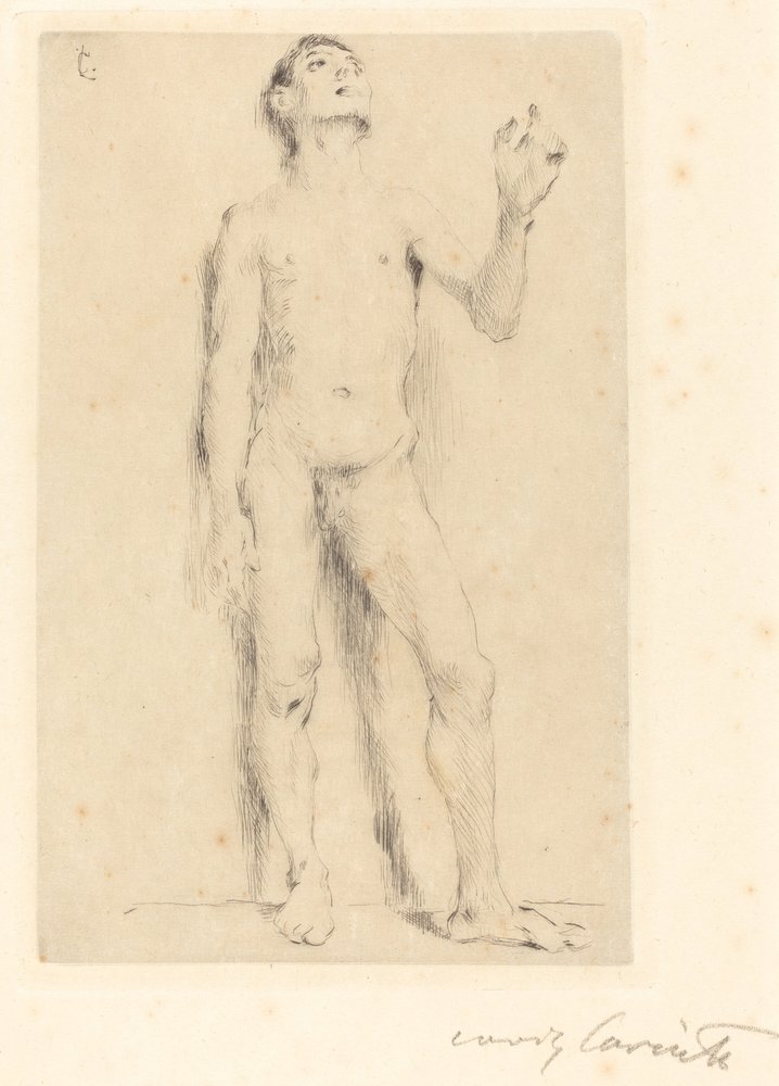 Young Male Nude, 1905 by Lovis Corinth