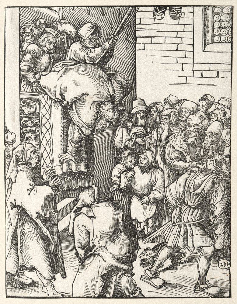 Martyrdom of St. James the Less by Lucas Cranach