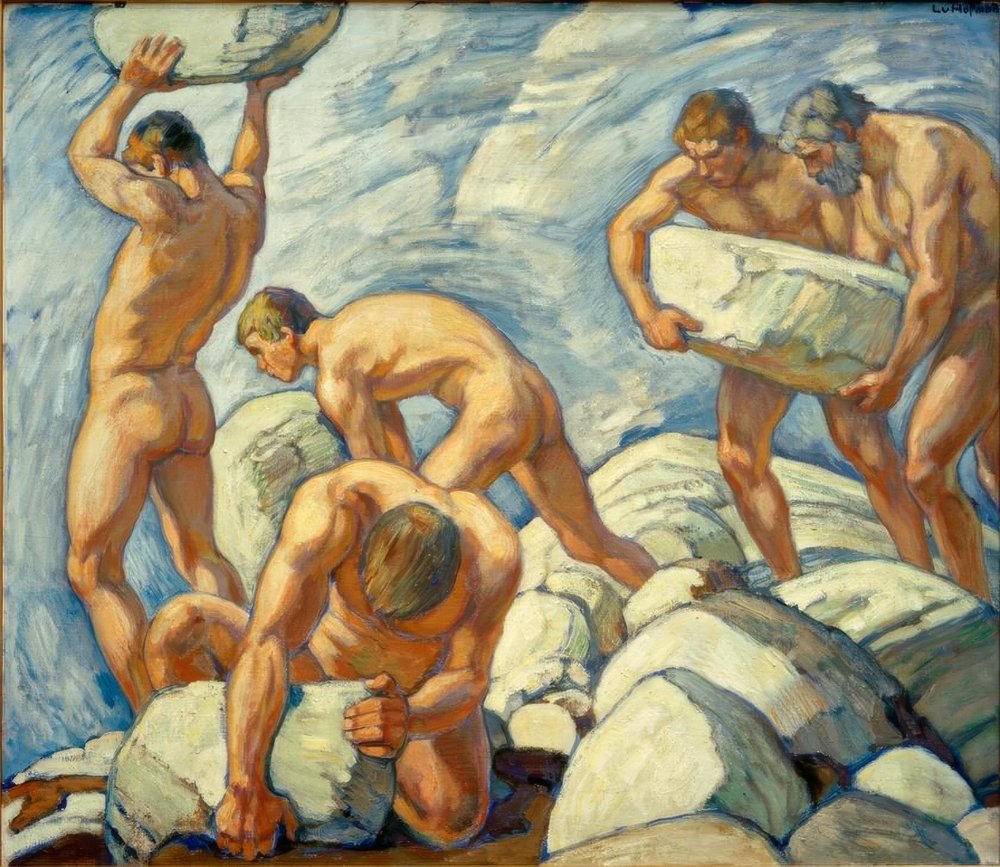 Defence by Ludwig von Hofmann