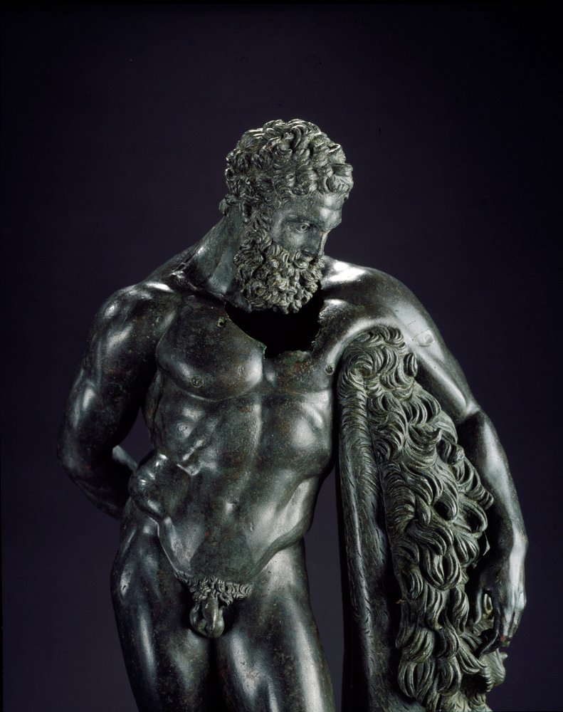 HERACLES ヘラクレス プレートセット 計110Kg 穴径50mm Heracles at Rest (Detail) by Lysippos (attributed to)