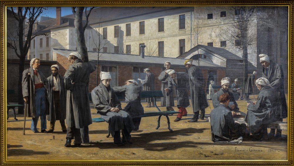 The Convalescents by Marie Francois Firmin Girard