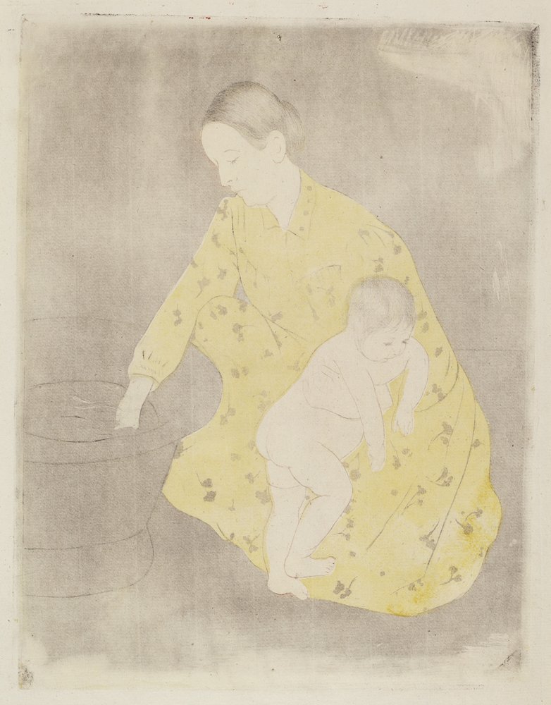 The Bath by Mary Cassatt