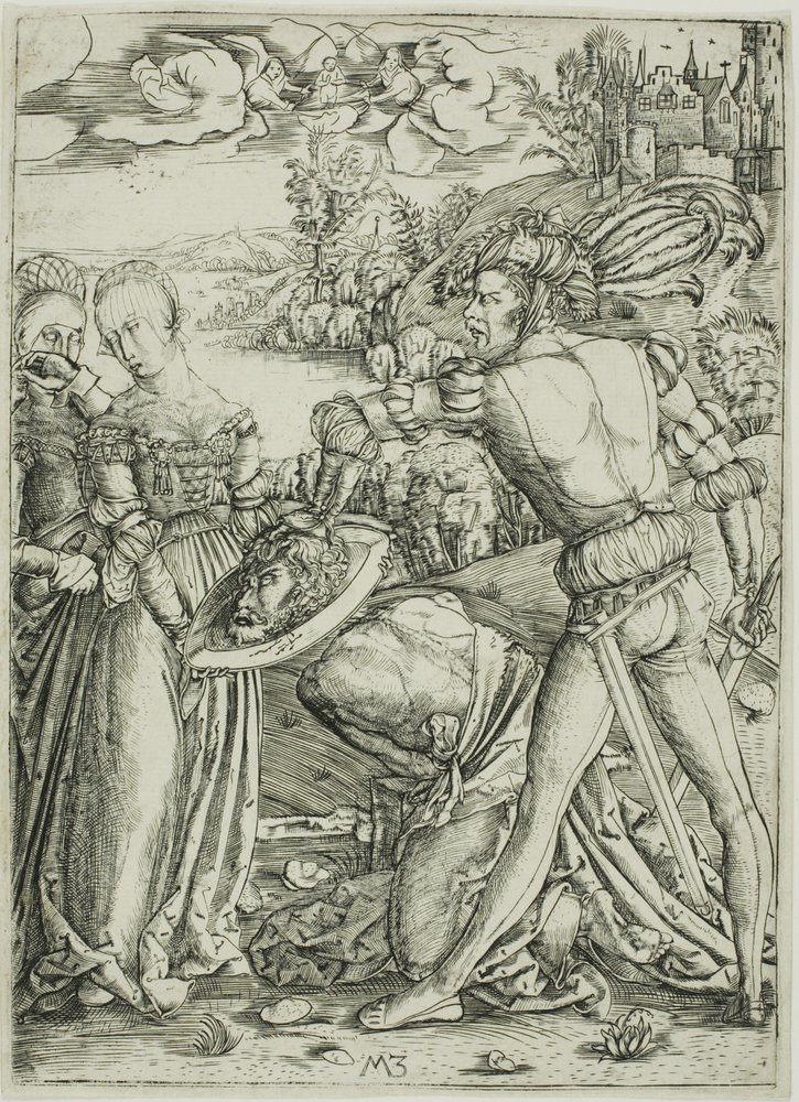 The Beheading of St. John the Baptist by Master MZ