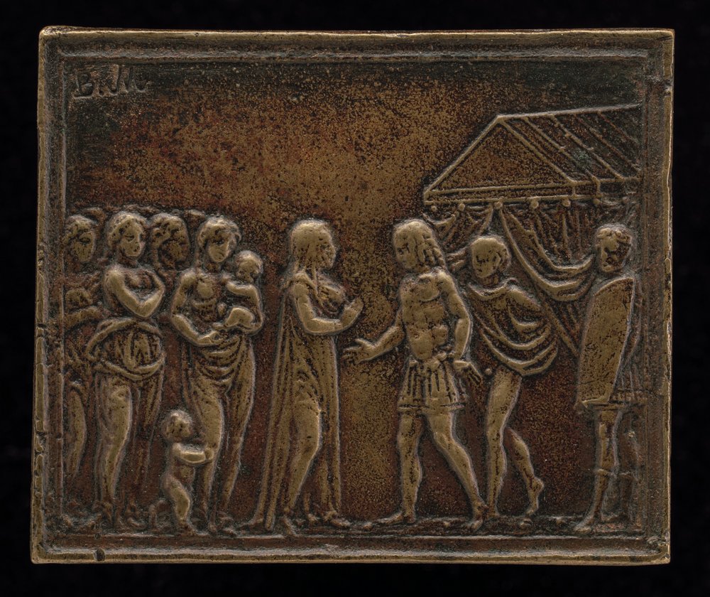 Coriolanus and the Women of Rome by Master of Coriolanus