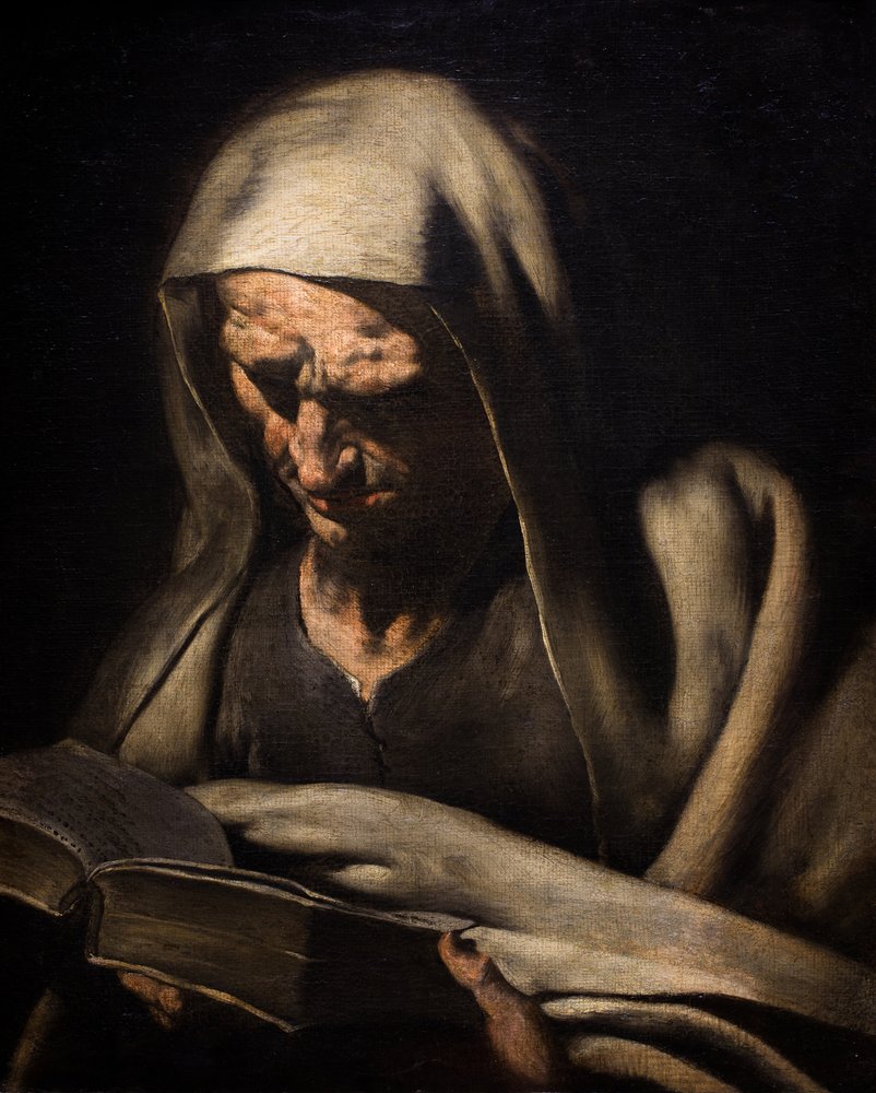 Prophet in Reading Bust, circa 1750-60