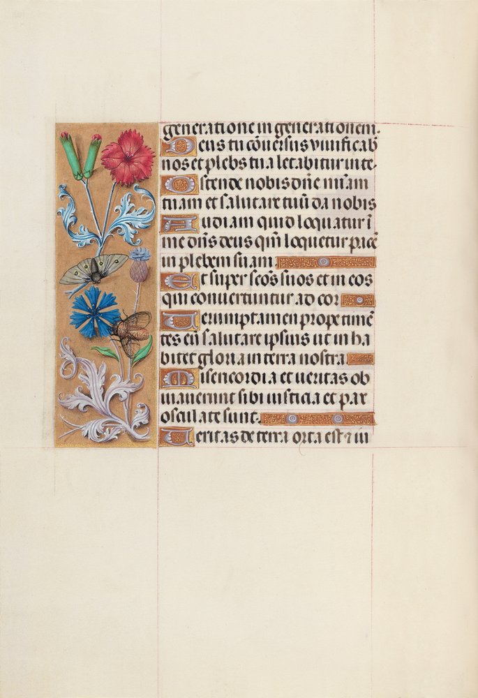 Hours of Queen Isabella the Catholic, Queen of Spain: Fol. 128v by Master of the First Prayerbook of Maximillian