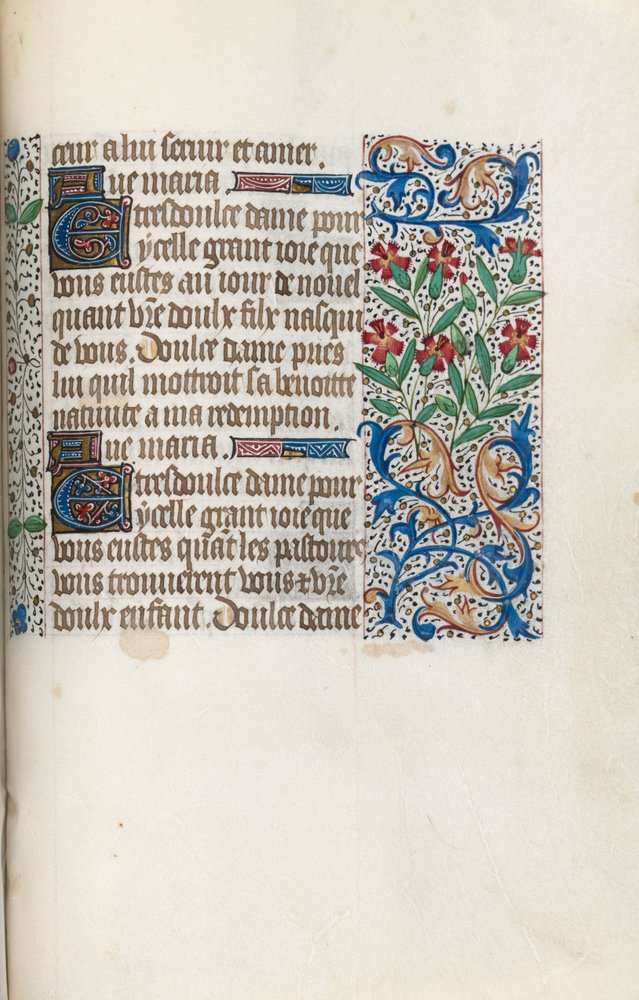 Book of Hours Use of Rouen: fol. 148r, c. 1470 by Master of the Geneva Latini