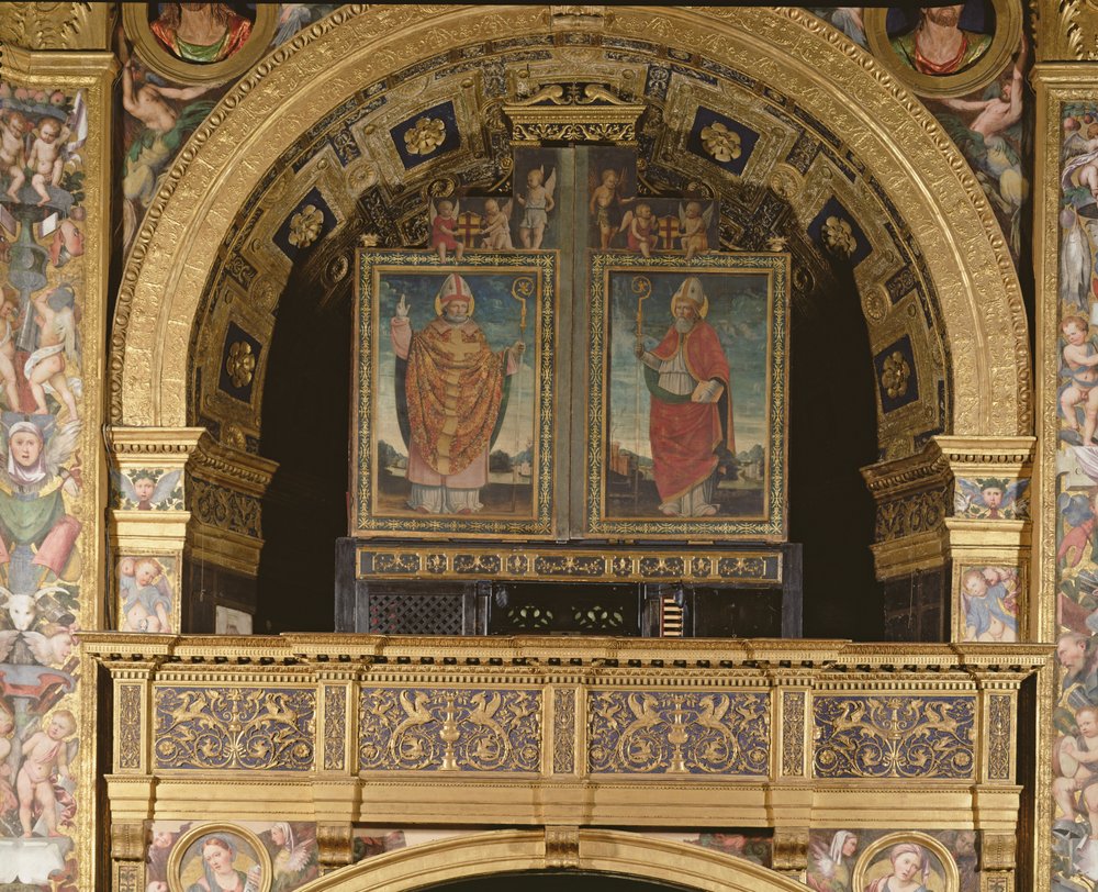 St. Bassianus and St. Ambrose, Bishop of Milan