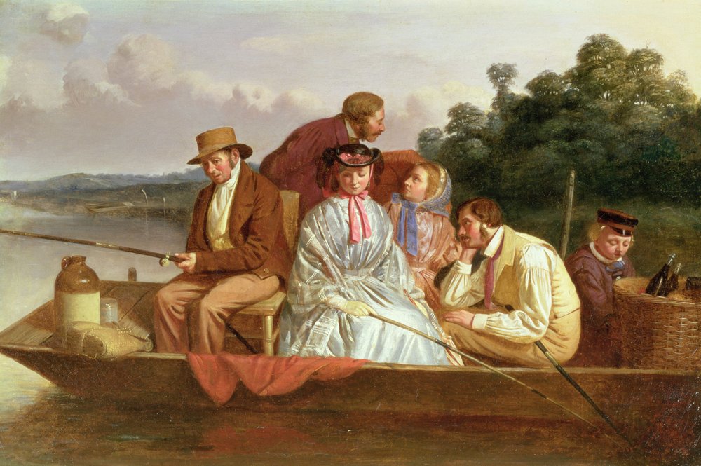 A Fishing Party by Matthew James Lawless