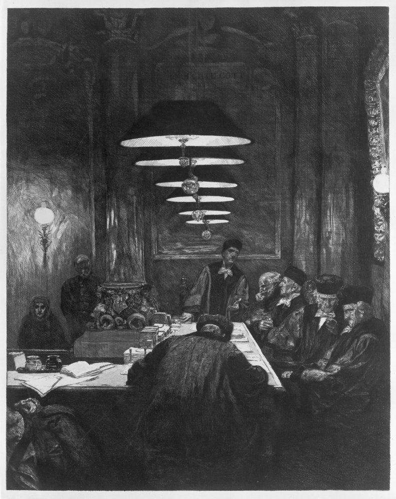 Dramas. Plate 5: A Mother III. by Max Klinger