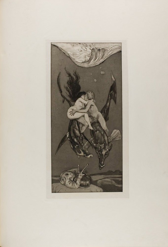 Temptation, Plate Four from A Life by Max Klinger