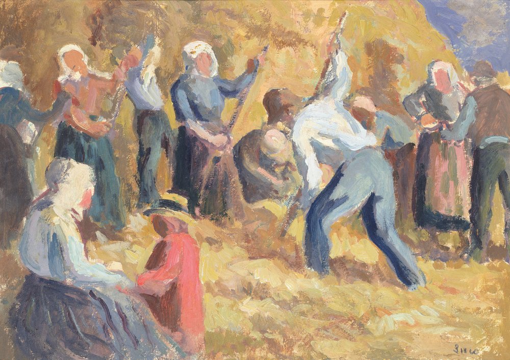 The Harvest, c.1914 by Maximilien Luce