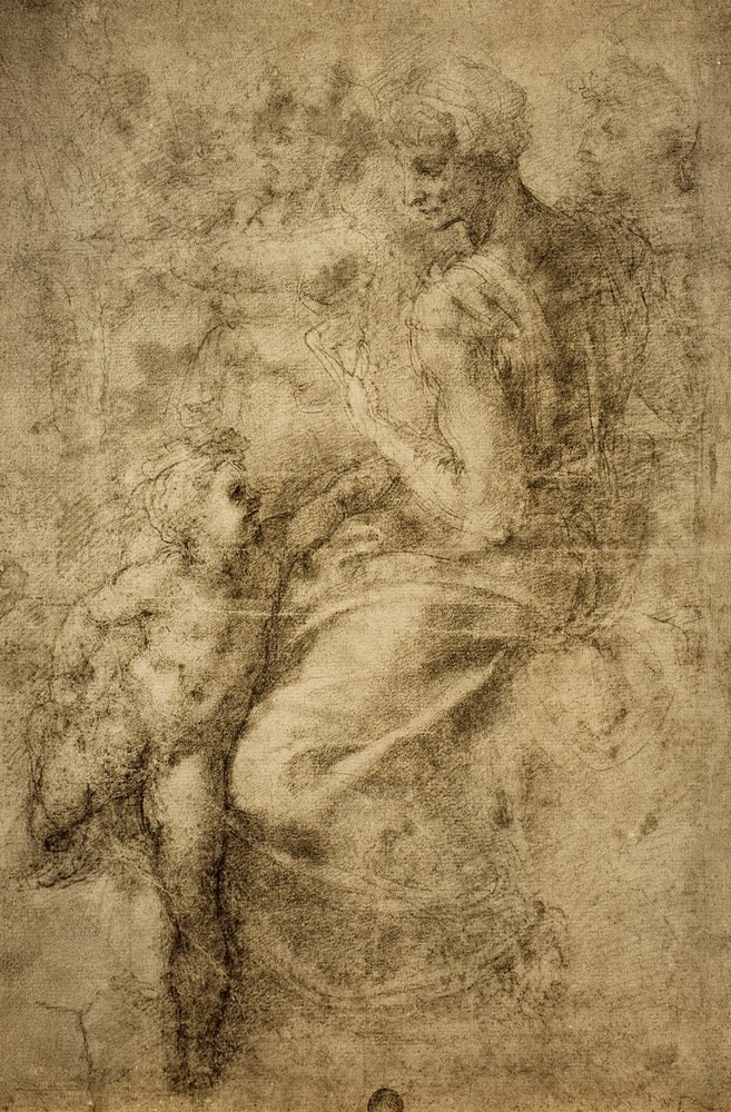 Study for a Sibyl of the Sistine Chapel