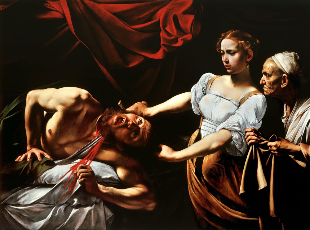 Judith Beheading Holofernes by Michelangelo Merisi Caravaggio