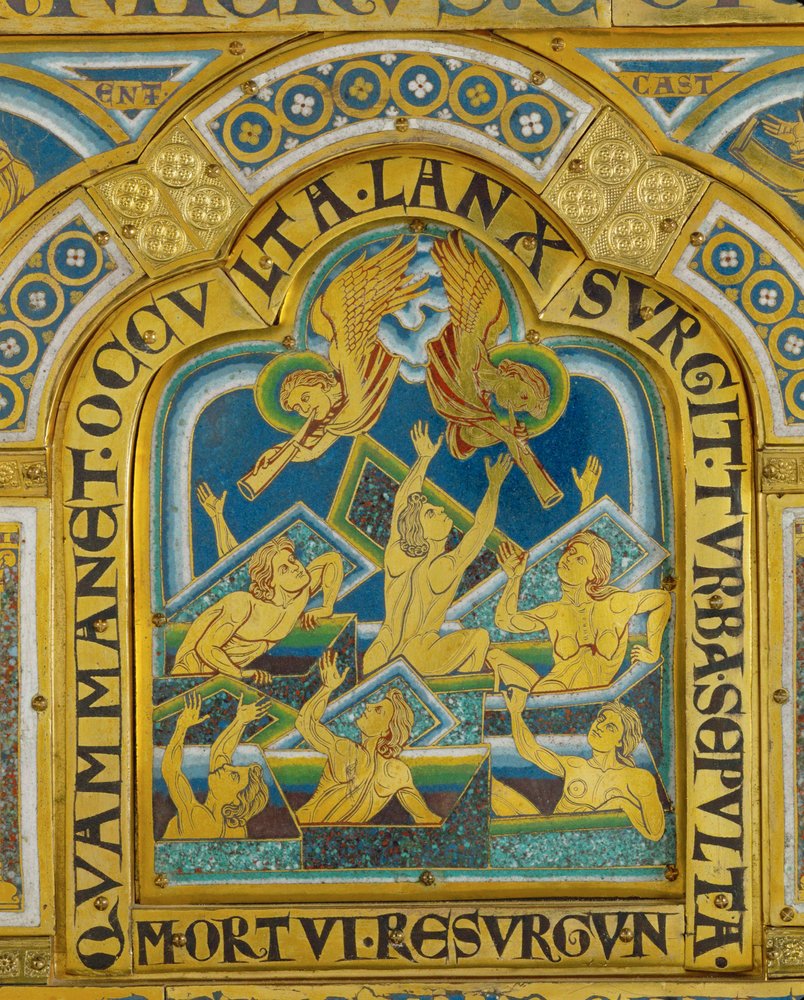 Last Judgement, from the Verdun Altar by Nicholas of Verdun