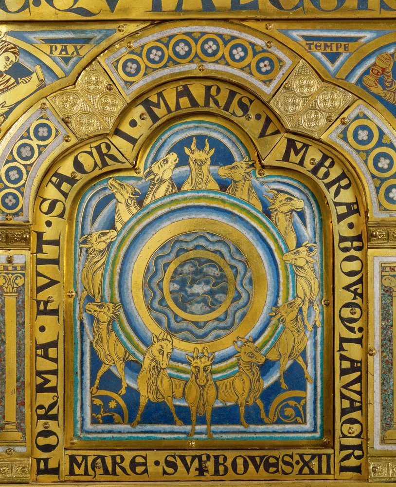 Twelve beasts of the Apocalypse, from the Verdun Altar by Nicholas of Verdun