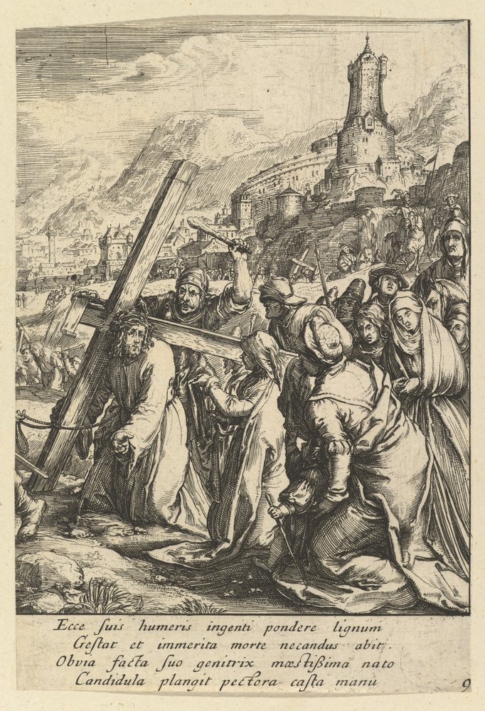Christ Carrying the Cross, from The Passion of Christ by Nicolas Cochin
