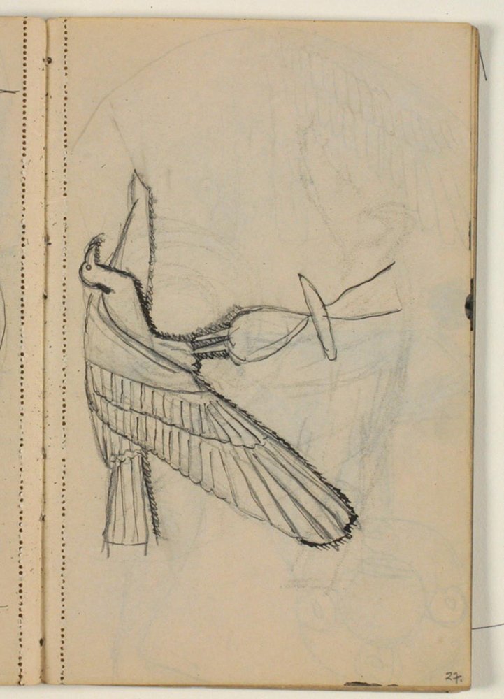 Studies of Birds, Probably After a Model by Niels Larsen Stevns