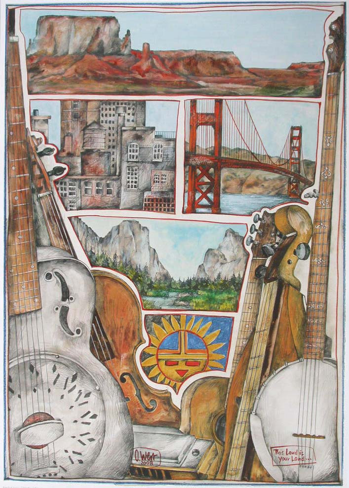 This Land Is Your Land U.S.A. by Ole West