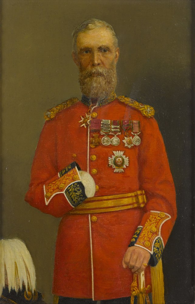 General Sir Mark Walker by P. A. Wilkins: Fine art print